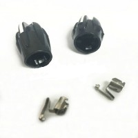 Volume Control Knob And Channel Knob for Kenwood NX-200 NX-300 NX-303 NX-200G NX-200S NX-203 Radio